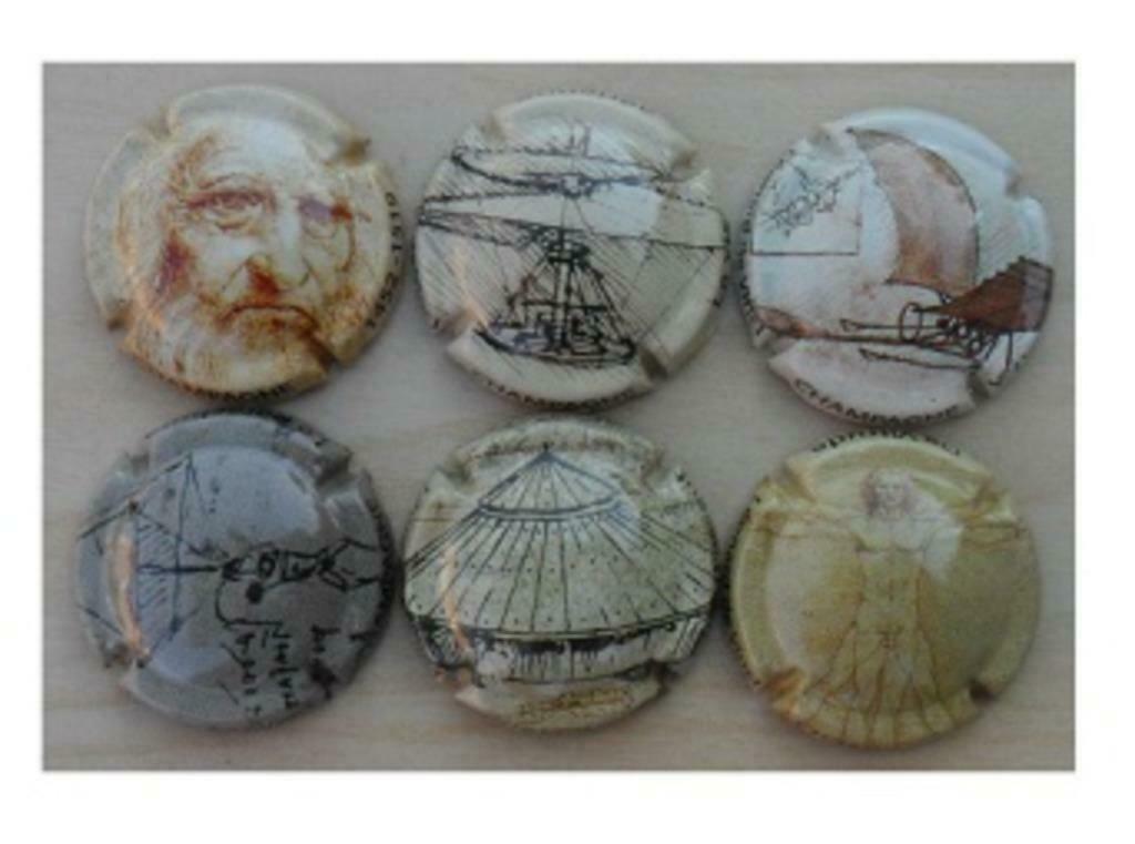 Champagne capsules - Generieken 1212 Leonardo da Vinci(G1212, Envoi