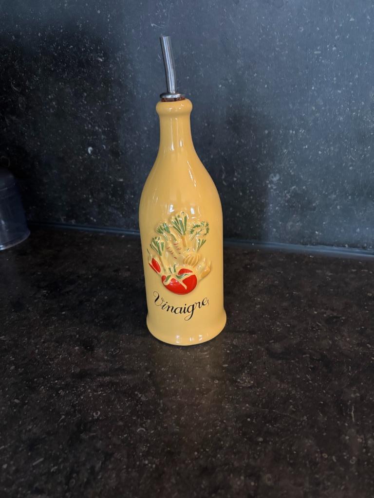 Bouteille en grès pour vinaigre, Comme neuf, Céramique, Enlèvement, Autres types