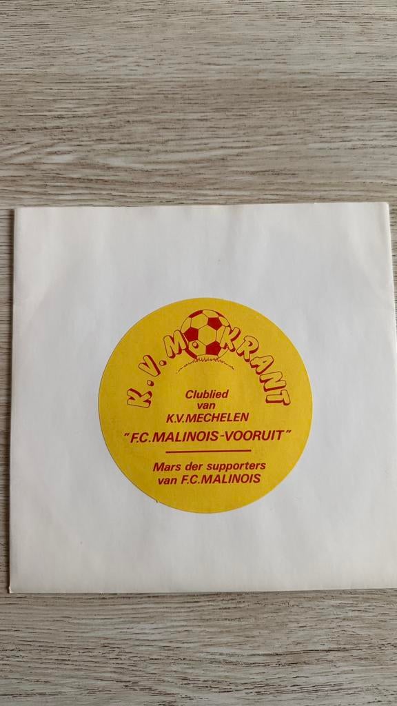 KV Mechelen vinyl, Ophalen, Zo goed als nieuw
