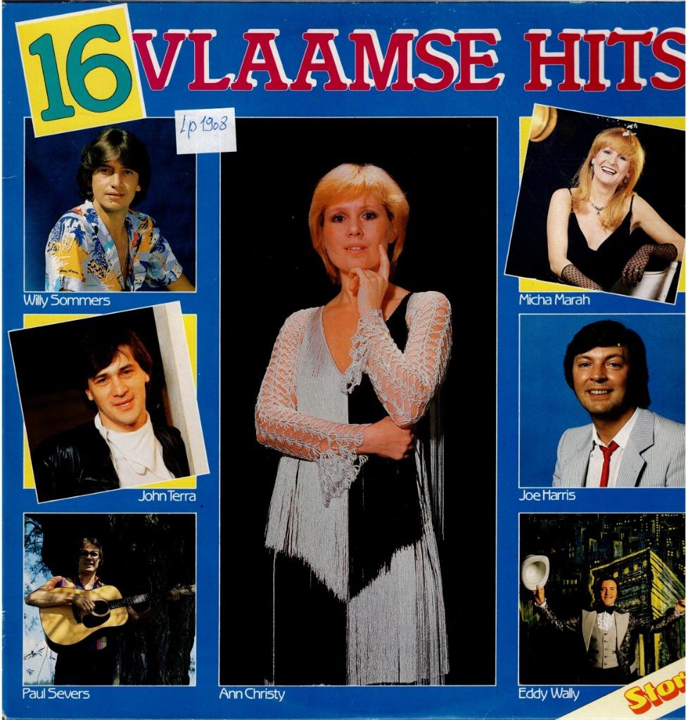 Vinyl, LP   /   16 Vlaamse Hits, Enlèvement ou Envoi, Autres formats