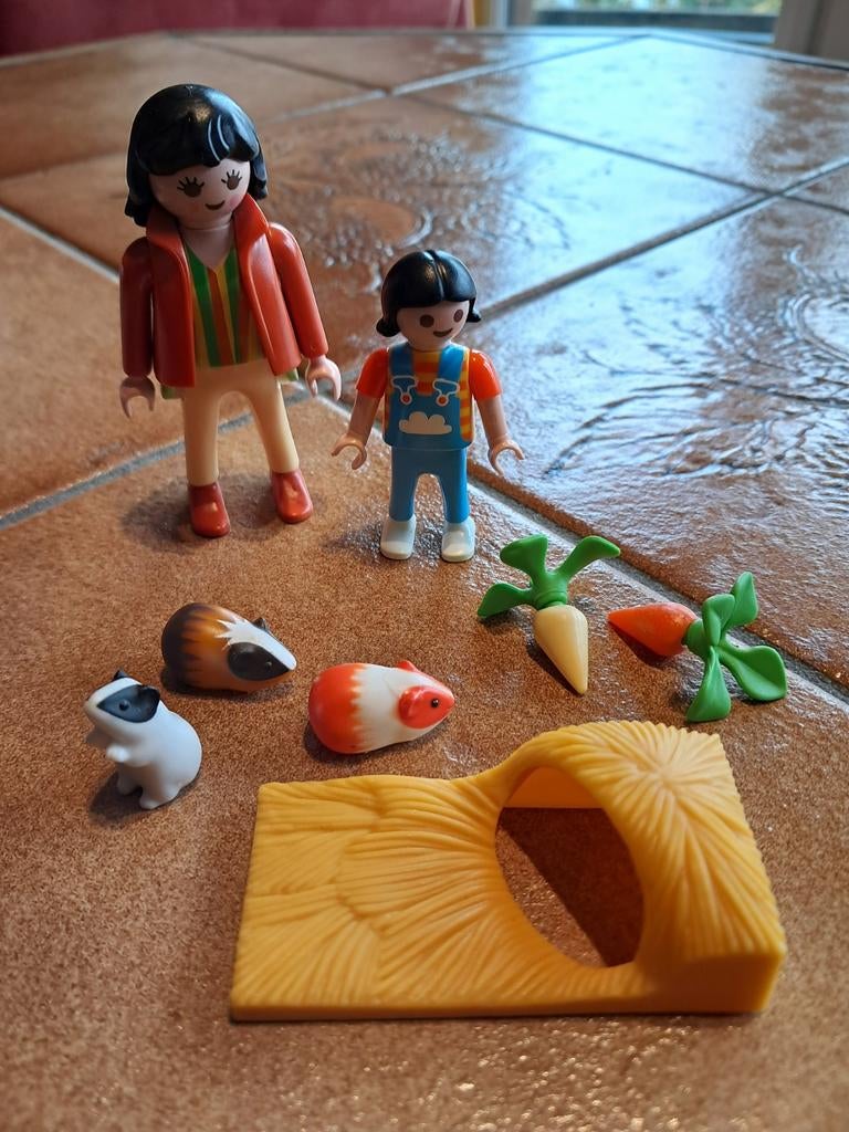 Playmobil City Life 4348 Kinderen met terrarium en varkens d, Ophalen of Verzenden, Zo goed als nieuw