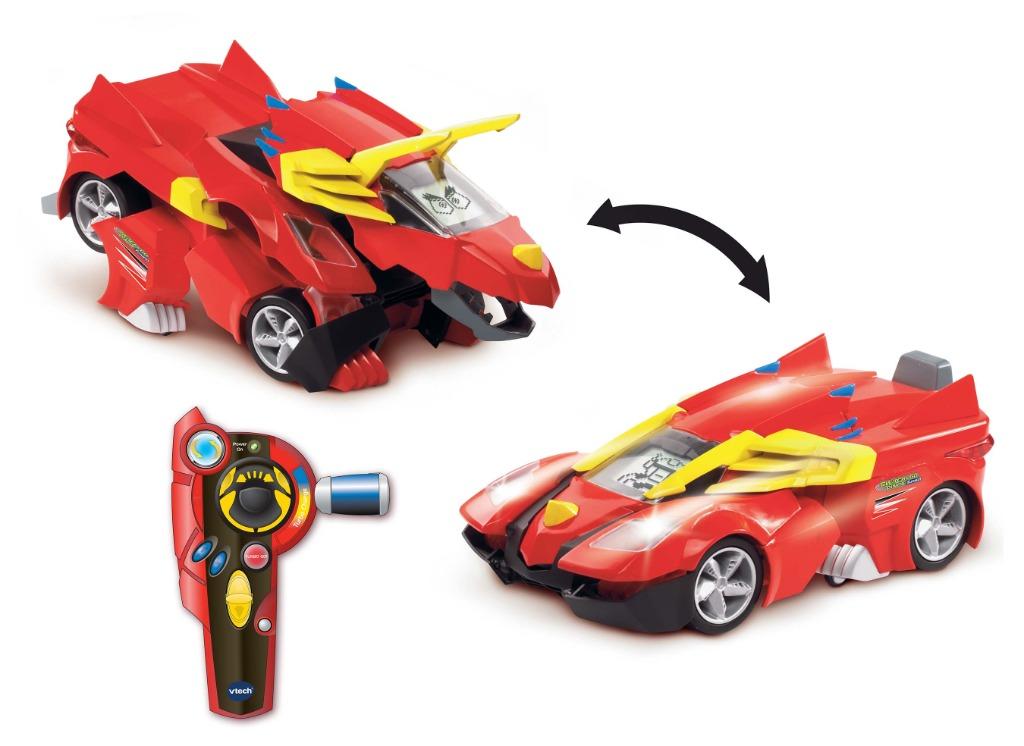 VTech Switch Triceratops auto, Kinderen en Baby's, Speelgoed |Speelgoedvoertuigen, Verzenden, Zo goed als nieuw, Afstandsbediening
