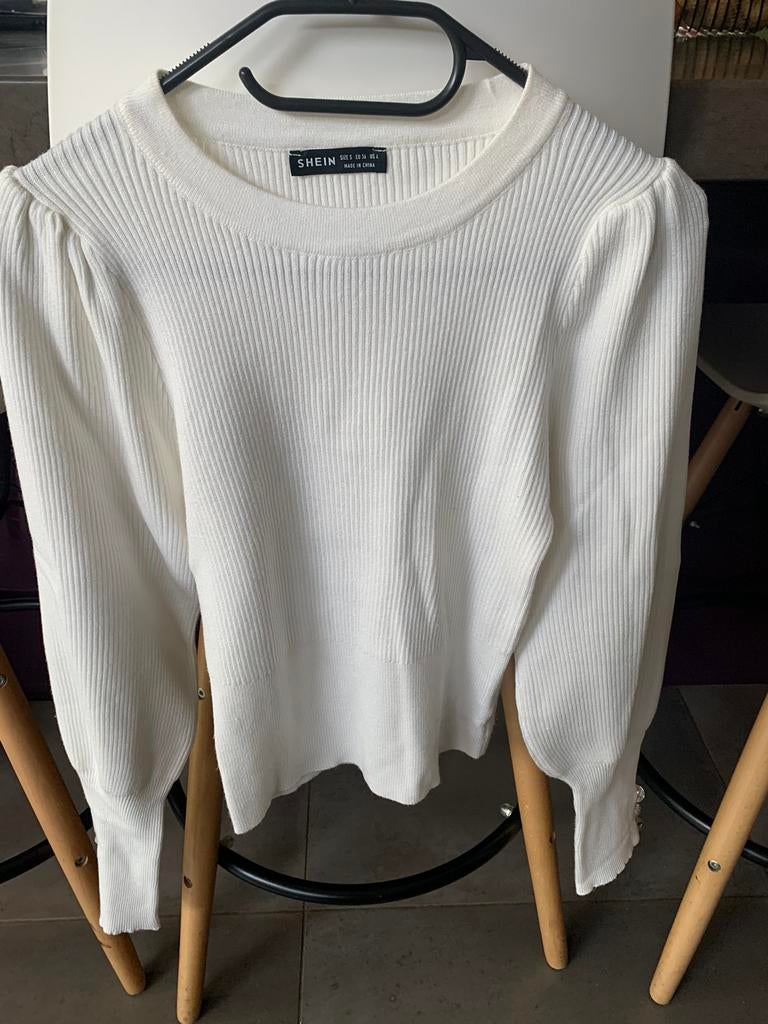 Superbe pull blanc taille 36, Vêtements | Femmes, Pulls & Gilets, Enlèvement ou Envoi, Taille 36 (S), Comme neuf, Blanc