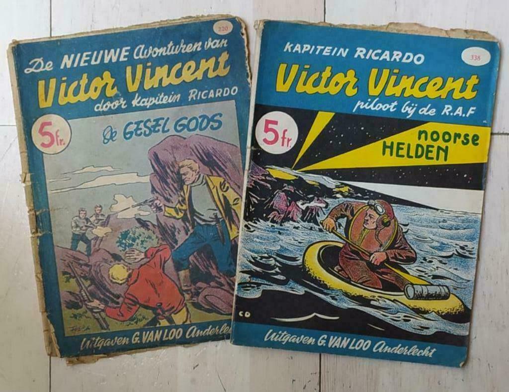 Kapitein Ricardo -  Victor Vincent boekjes, Ophalen of Verzenden