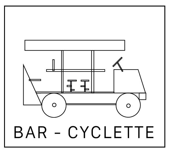 Bierfiets / groepsfiets huren? => www Bar-cyclette be, Fietsen en Brommers, Verzenden, Gebruikt