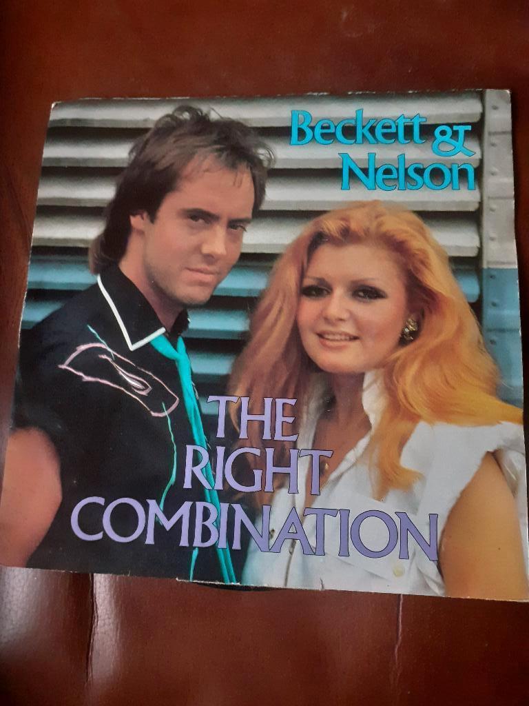 45T Beckett & Nelson : The right combination (Belpop-, Enlèvement ou Envoi