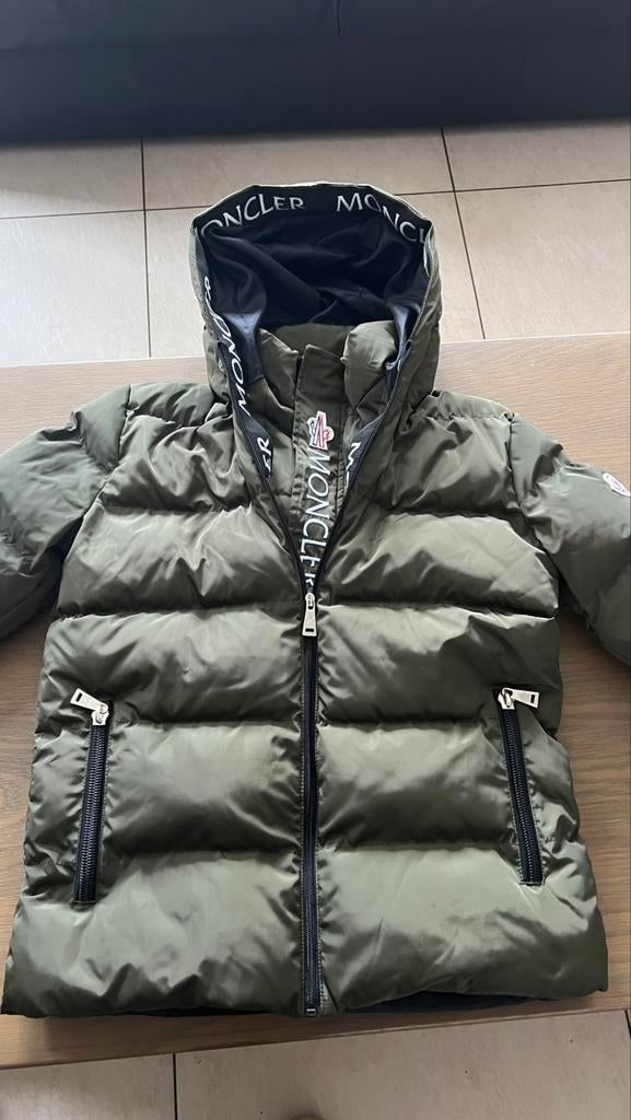 Moncler jas maat S, Kleding | Dames, Jassen | Winter, Ophalen of Verzenden, Zo goed als nieuw, Maat 36 (S), Groen