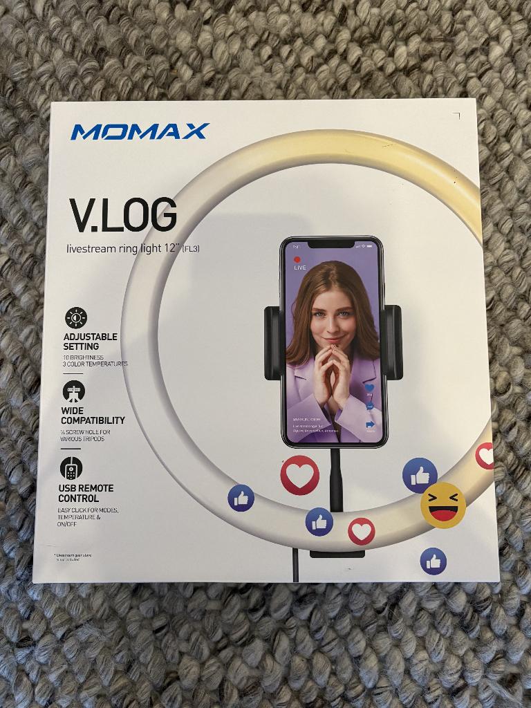 V.LOG Selfie Ringlight, Enlèvement ou Envoi, Neuf
