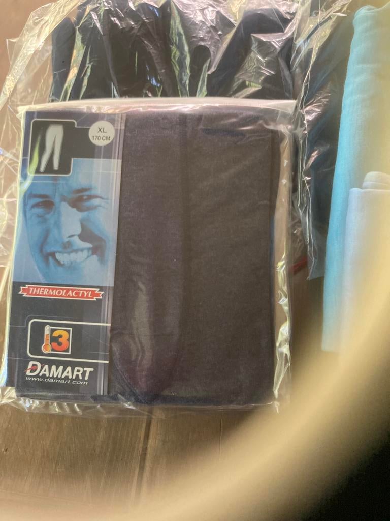 Te koop lange thermische onderbroeken van damart, Ophalen