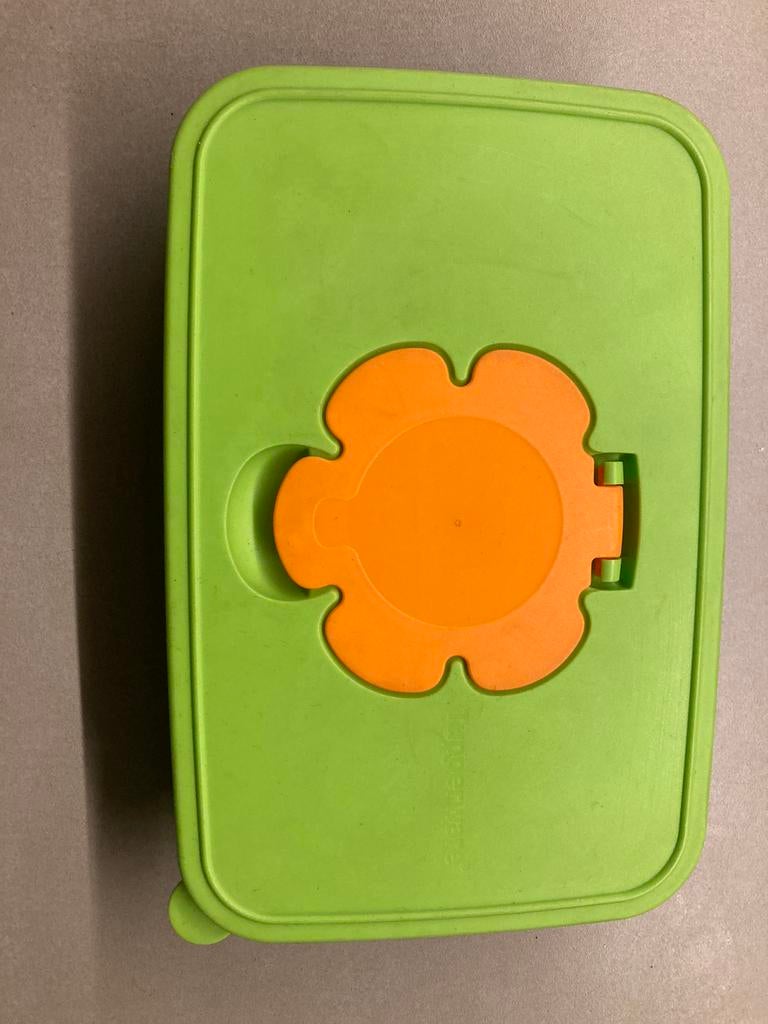 Tupperware vochtige doekjes doos, Ophalen of Verzenden, Zo goed als nieuw