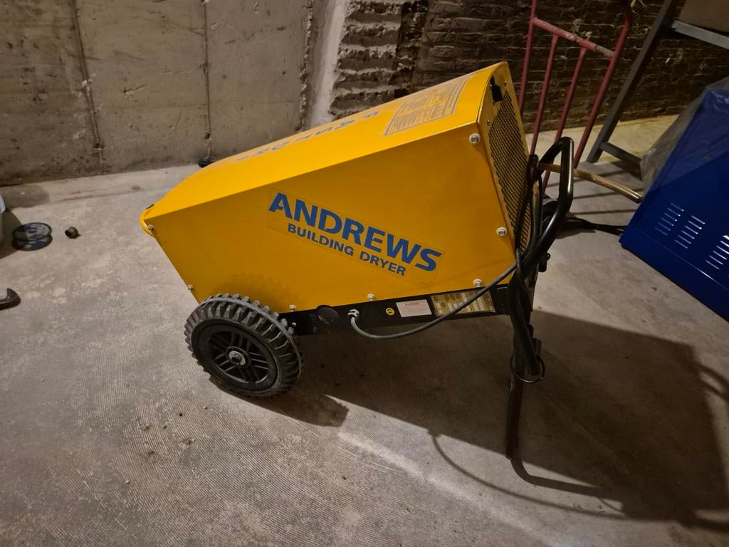 Fastdry Andrews FD60AX Séchoir de chantier, Enlèvement