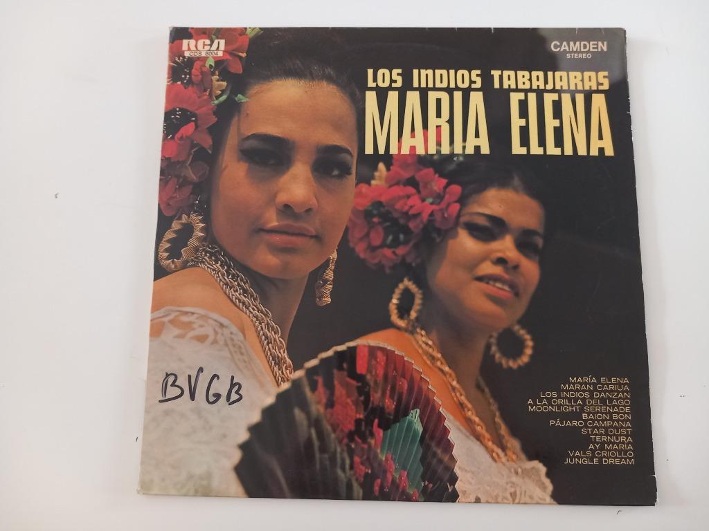 Vinyl LP Los Indios Tabajaras Maria Elena Latin Folk, Cd's en Dvd's, Vinyl | Latin en Salsa, Ophalen of Verzenden, 12 inch