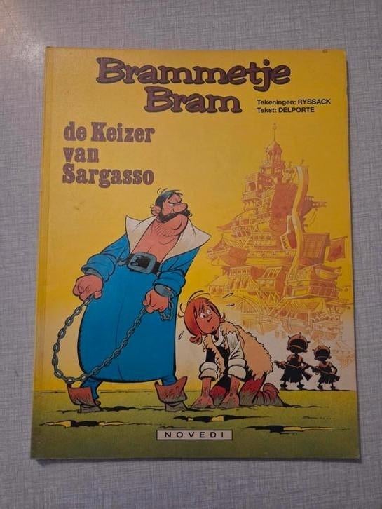 Brammetje Bram, 1ste druk, Eén stripboek, Ophalen of Verzenden, Zo goed als nieuw, Novedi
