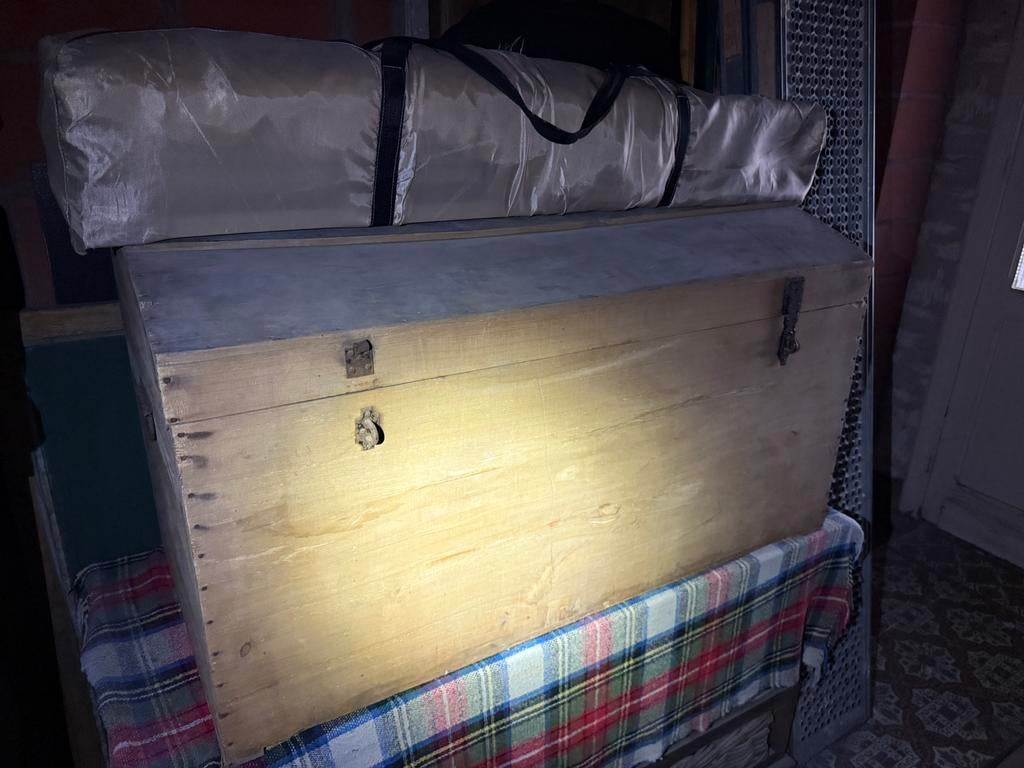 Houten kist, Huis en Inrichting, Woonaccessoires | Kisten, Ophalen