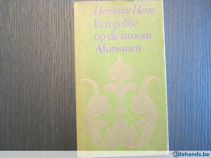 Een golfje op de stroom(Hermann Hesse), Ophalen of Verzenden, Gelezen