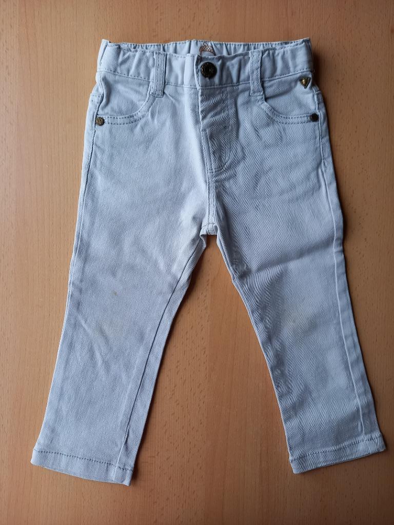 Beige jeansbroek, maat 80, merk JBC, unisex, Kinderen en Baby's, Babykleding | Maat 80, Gebruikt, Broekje, Jongetje of Meisje