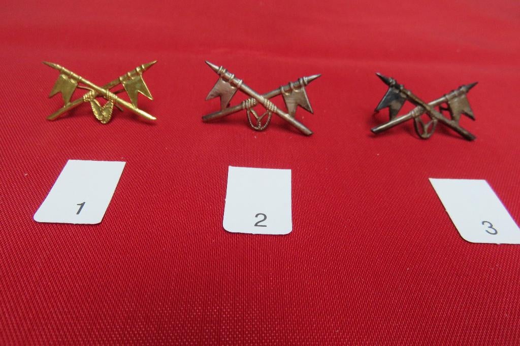 Lancers-badge voor schoudervullingen, Ophalen of Verzenden, Landmacht, Embleem of Badge