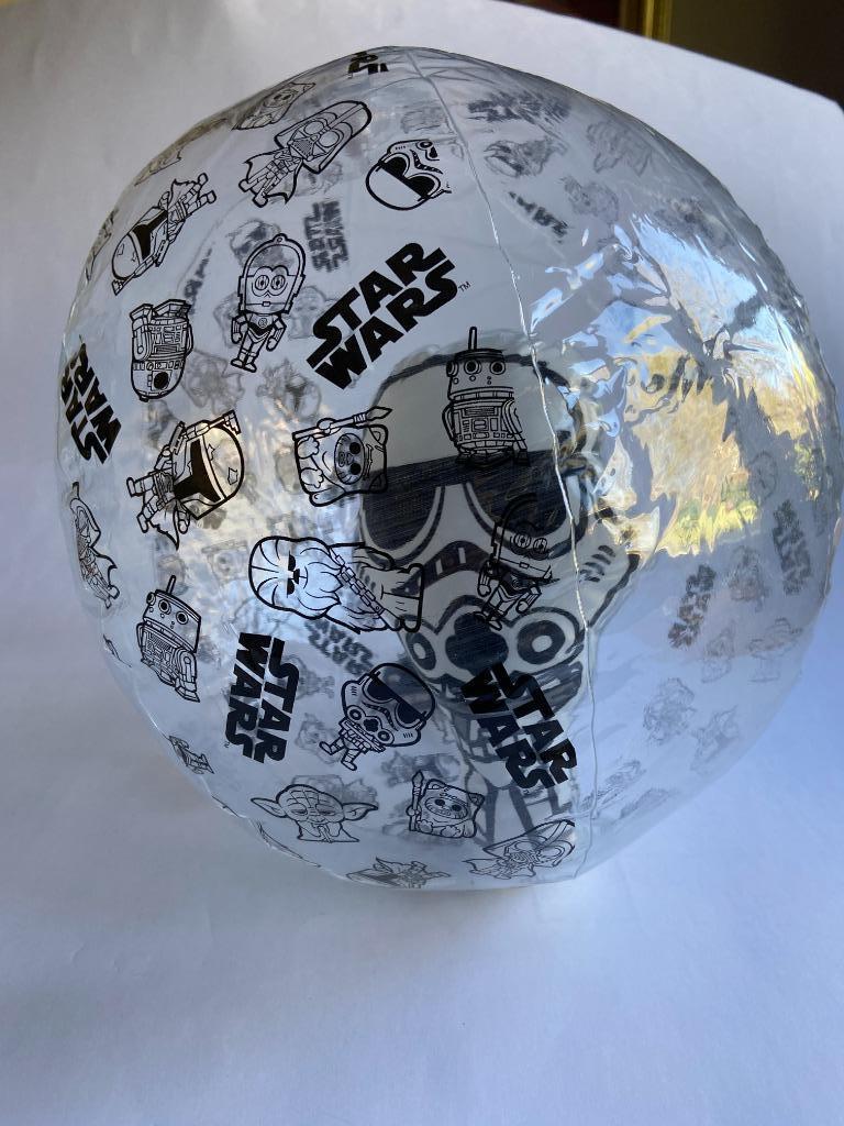 Strandbal met Star Wars tekeningen, Ophalen of Verzenden, Zo goed als nieuw, Gebruiksvoorwerp