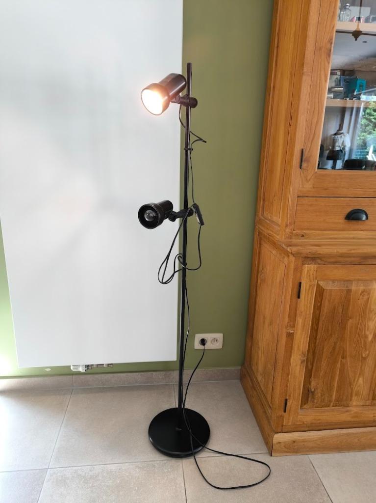 lampadaire vintage hauteur 140 cm, Enlèvement