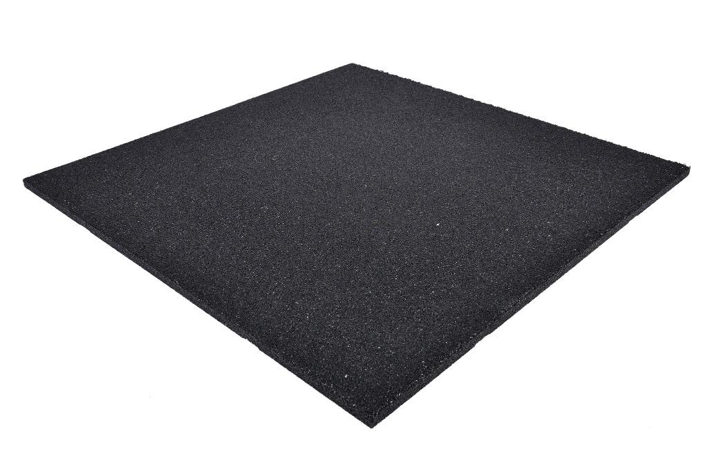 Zwarte Rubber Terras Tegels 100x100x 2.5cm €19.45,- per m2!, Tuin en Terras, Ophalen of Verzenden, Nieuw, Rubber, Terrastegels