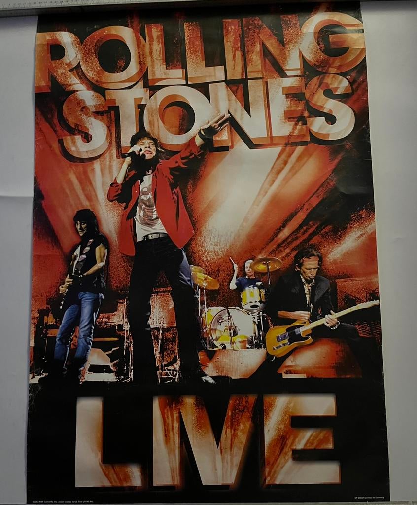 ROLLING STONES POSTER, Ophalen, Zo goed als nieuw