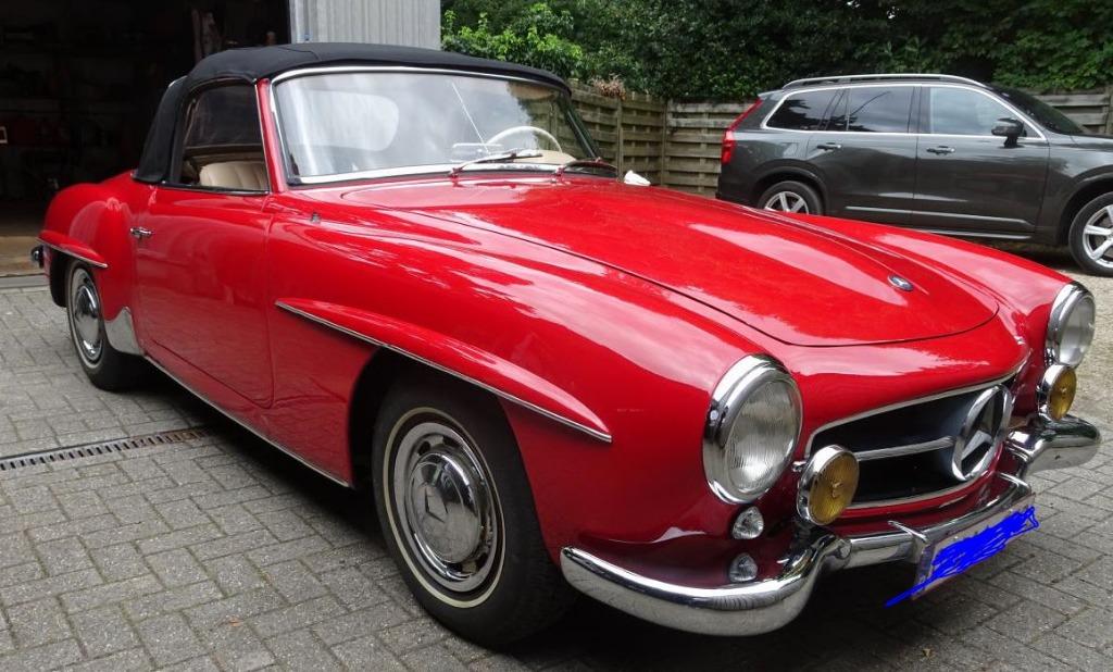 Mercedes 190SL coupé, foto 2