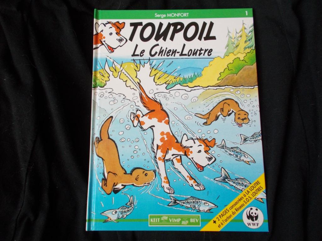 Toupoil   Tome 1  "Le Chien-Loutre"  (EO novembre 1992), Une BD, Enlèvement, Comme neuf