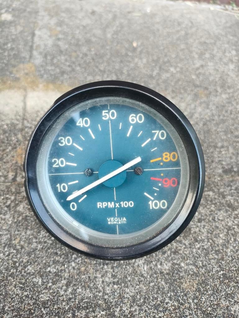 Toerenteller moto Guzzi v50, Motoren, Onderdelen | Oldtimers, Ophalen of Verzenden