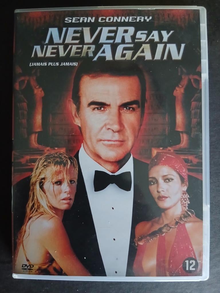 Never say never again (1983) Sean Connery, Kim Basinger, Cd's en Dvd's, Vanaf 12 jaar, Ophalen of Verzenden, Zo goed als nieuw