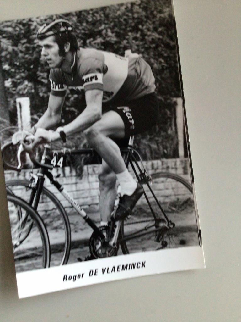 Wielerkaart team flandria mars roger de vlaeminck, Verzenden