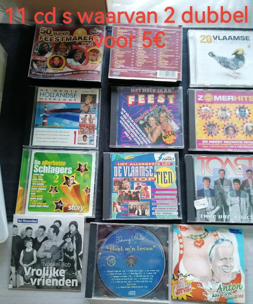 65 CD's te koop allerlei genre, Enlèvement, Comme neuf