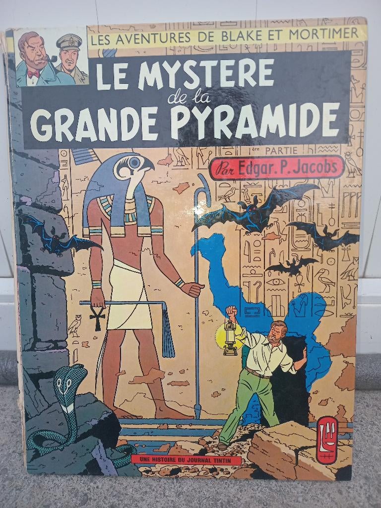Blake en Mortimer — Het mysterie van de piramide, (1954), Boeken, Ophalen of Verzenden