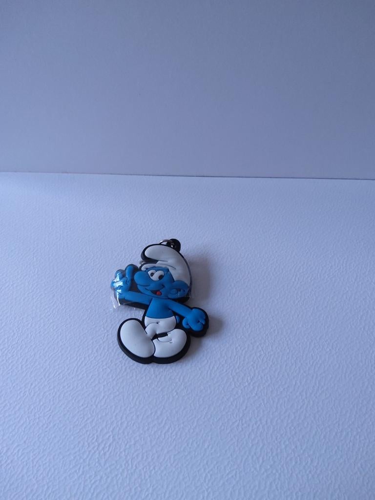 Smurf sleutelhanger, Verzamelen, Smurfen, Ophalen of Verzenden, Zo goed als nieuw