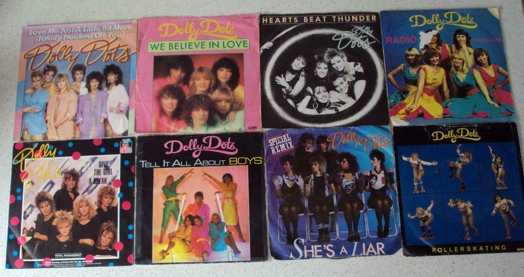 Part 4 - 8 Singeltjes van the "Dolly Dots", Ophalen of Verzenden, 7 inch, Pop, Single