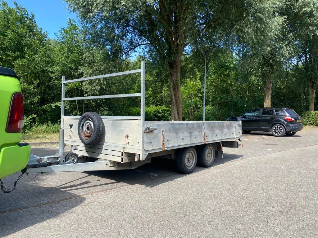 Aanhangwagen 3,5m / 2 m, Ophalen, Gebruikt