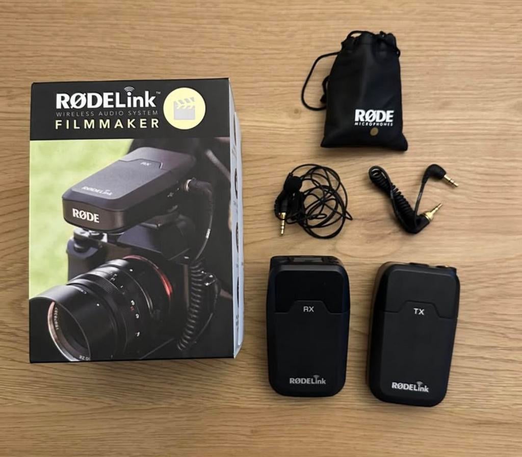 Rode filmmaker micro sans fils, Musique & Instruments, Enlèvement ou Envoi, Comme neuf