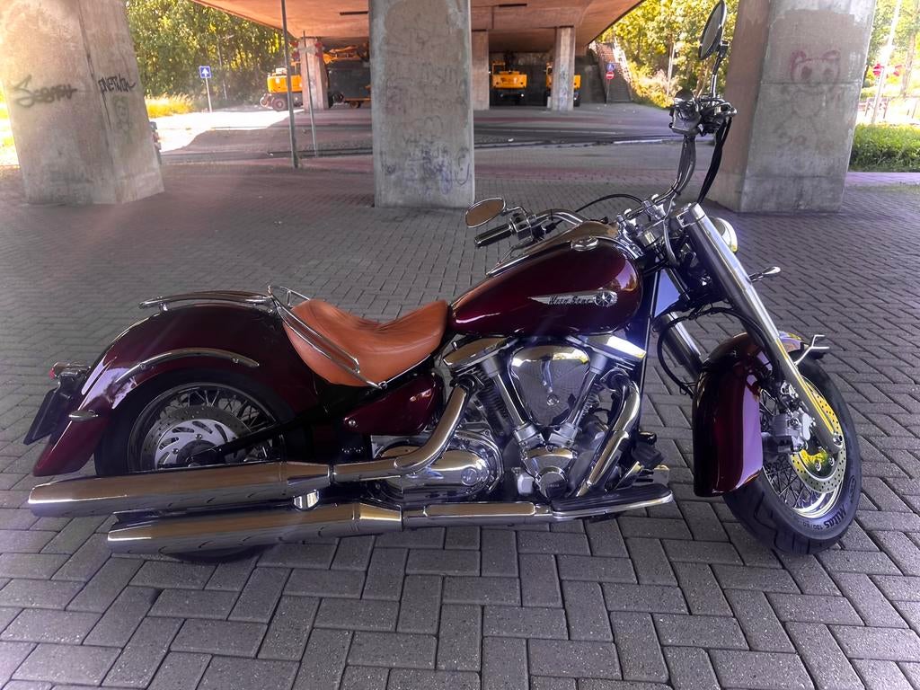 Yamaha Wildstar XV1600. Beauté rouge, Motos, Permis Moto A, Tourisme, Plus de 35 kW, 2 cylindres