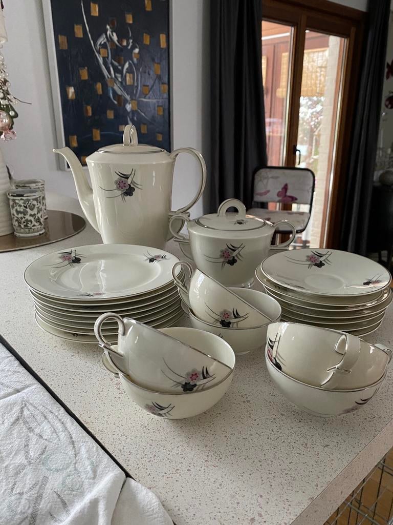 EPIAG Art Deco porselein servicejaar 1930-50, Antiek en Kunst, Ophalen of Verzenden