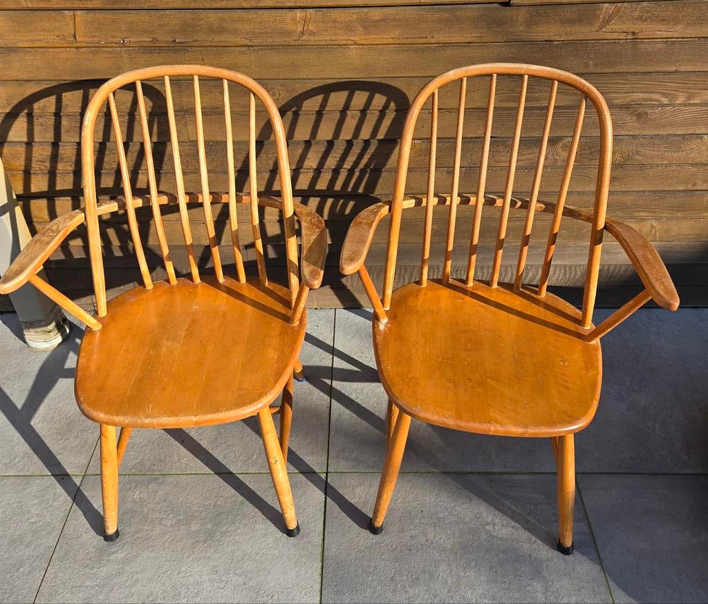2 Zweedse Design Stoel/Chair Van Bengt Akerblom., Ophalen