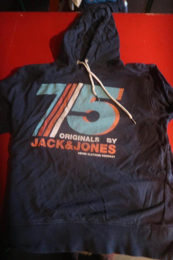 trui Jack&Jones XL met kap, Kleding | Heren, Truien en Vesten, Blauw, Maat 56/58 (XL), Jack&Jones, Ophalen of Verzenden