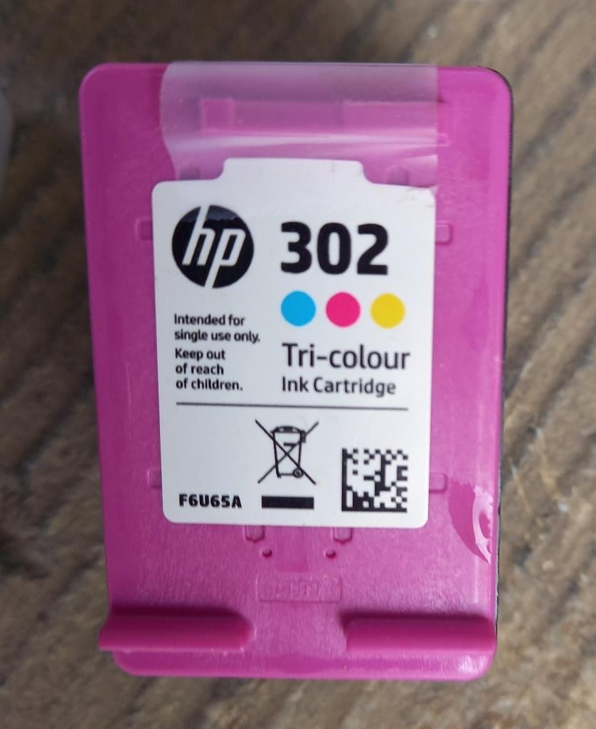 Cartouche encre HP 302 Tri-Colour, Computers en Software, Ophalen of Verzenden, Zo goed als nieuw, Cartridge, HP