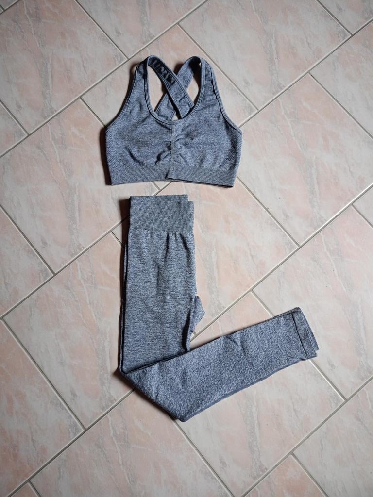 Fitnessset, Autre, Maat 36 (S), Verzenden, Blauw