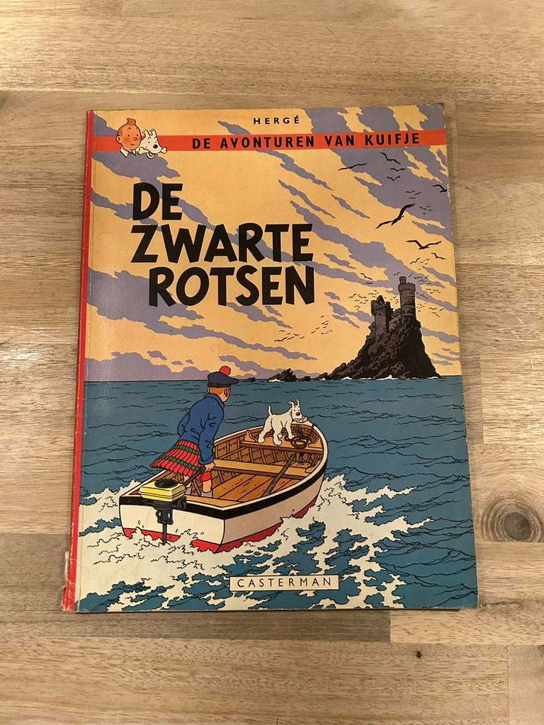 Kuifje - De zwarte rotsen, Boeken, Stripverhalen, Gelezen, Eén stripboek, Ophalen