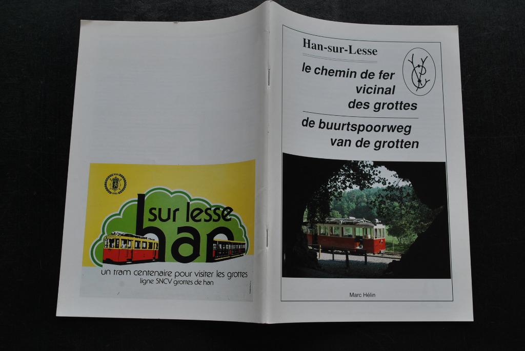 HELIN Han-sur-Lesse Le chemin de fer vixinal des grottes, Enlèvement ou Envoi, Utilisé, Train, Livre ou Revue