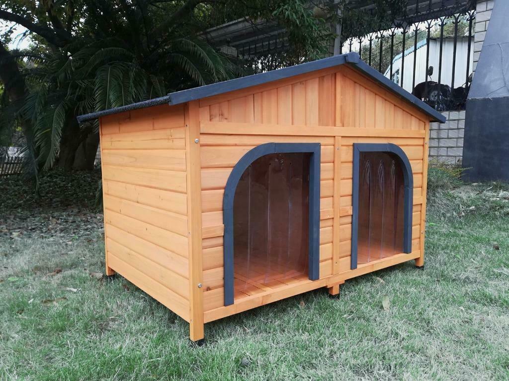Niche chien XXL niche GEANTE DOUBLE abri chien cabane chien, Envoi, Neuf, Niche à chien