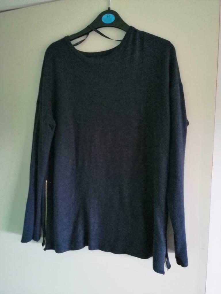 trui donkerblauw atmosphere maat S, Kleding | Dames, Truien en Vesten, Atmosphere, Ophalen of Verzenden, Gedragen, Maat 36 (S)
