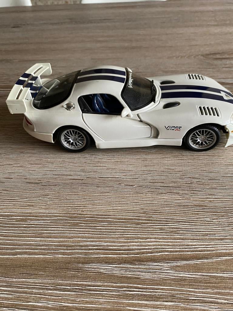 Dodge viper gt5/gt2 Chrysler llc 2007 1:18, Ophalen, Zo goed als nieuw, Maisto