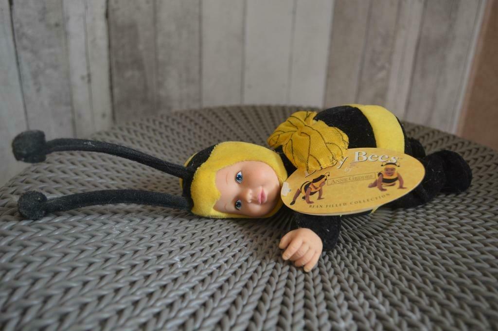 Baby bees by anne geddes lengte 22 cm, Ophalen of Verzenden, Gebruikt, Babypop