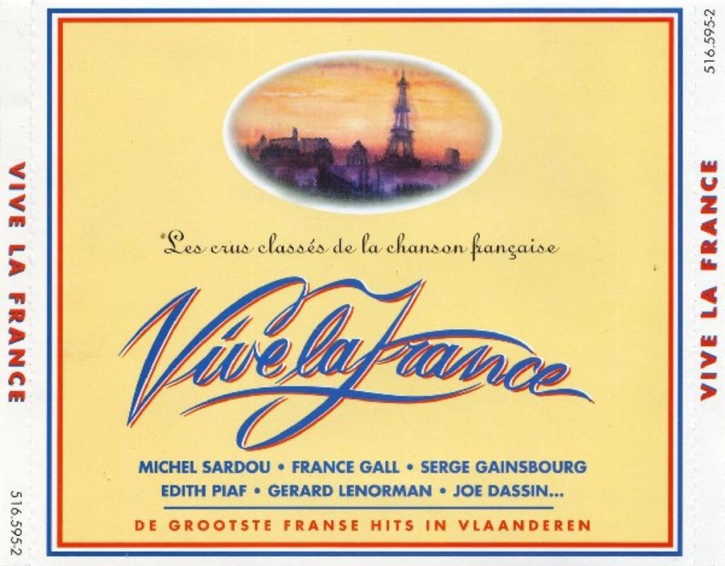 Vive La France Vol.1 - Vol.2 - Vol.3 - Various, Cd's en Dvd's, Ophalen of Verzenden, Zo goed als nieuw, Pop