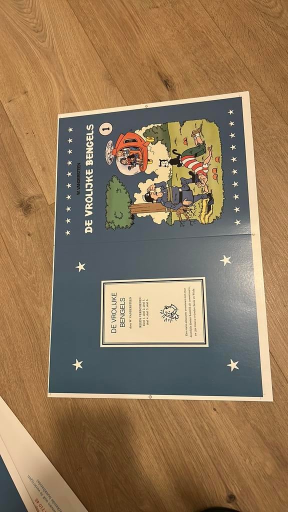 Willy vandersteen vrolijke bengels proefdruk kaft, Ophalen of Verzenden, Nieuw